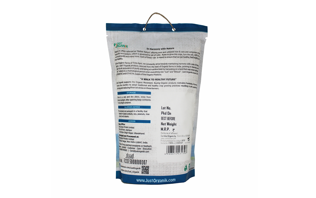 Just Organik Rajma Jammu    Pack  500 grams